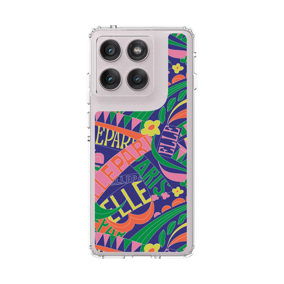 スリムプロテクションケース［ ELLE - ナチュラル ］