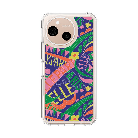 スリムプロテクションケース［ ELLE - ナチュラル ］