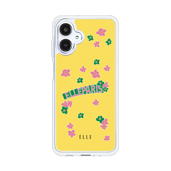 スリムプロテクションケース［ ELLE - フラワー ］