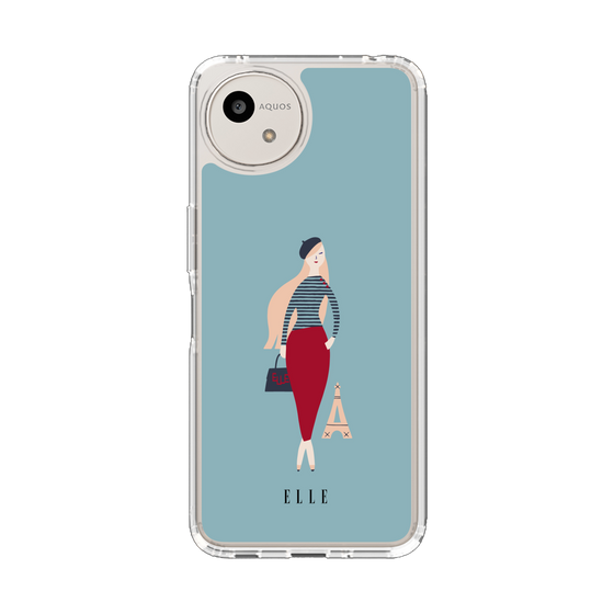 スリムプロテクションケース［ ELLE - パリジェンヌ ］