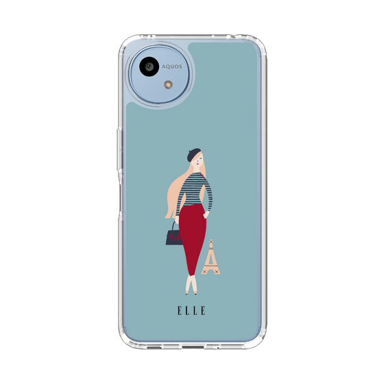 スリムプロテクションケース［ ELLE - パリジェンヌ ］