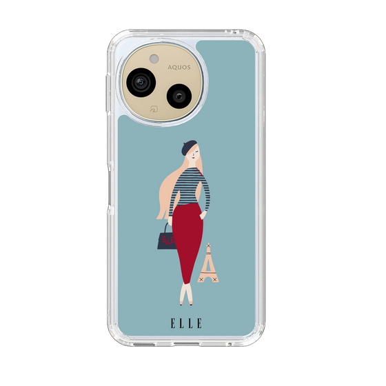 スリムプロテクションケース［ ELLE - パリジェンヌ ］