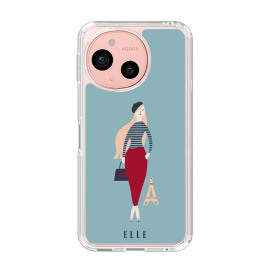スリムプロテクションケース［ ELLE - パリジェンヌ ］