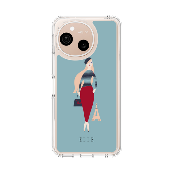 スリムプロテクションケース［ ELLE - パリジェンヌ ］