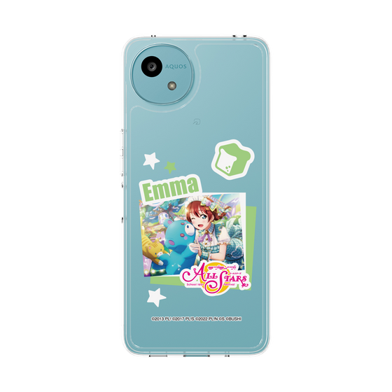 スリムプロテクションケース［ ラブライブ！スクールアイドルフェスティバル ALL STARS - エマ・ヴェルデ ］