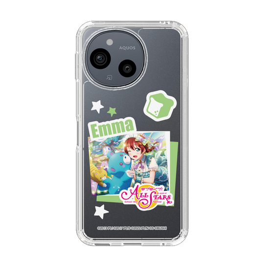スリムプロテクションケース［ ラブライブ！スクールアイドルフェスティバル ALL STARS - エマ・ヴェルデ ］