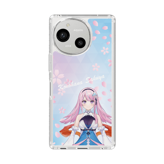 スリムプロテクションケース［ 木乃華サクヤ​ - イラスト - Light blue ］