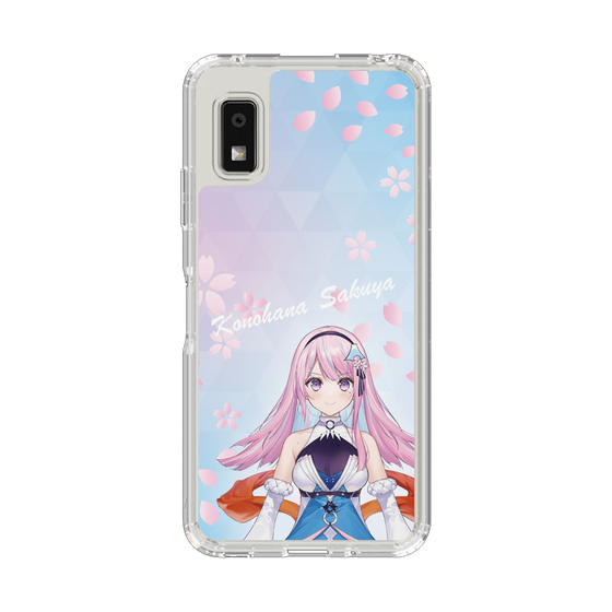 スリムプロテクションケース［ 木乃華サクヤ​ - イラスト - Light blue ］