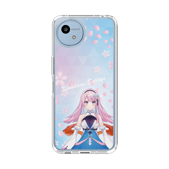 スリムプロテクションケース［ 木乃華サクヤ​ - イラスト - Light blue ］