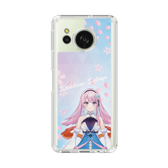 スリムプロテクションケース［ 木乃華サクヤ​ - イラスト - Light blue ］