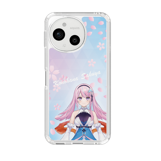 スリムプロテクションケース［ 木乃華サクヤ​ - イラスト - Light blue ］