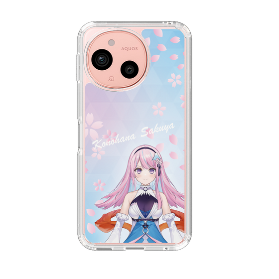 スリムプロテクションケース［ 木乃華サクヤ​ - イラスト - Light blue ］