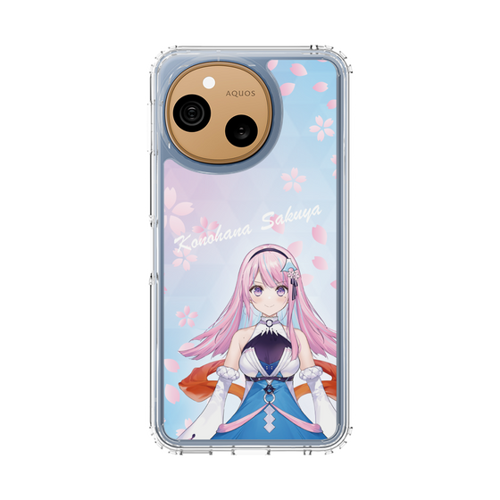 スリムプロテクションケース［ 木乃華サクヤ​ - イラスト - Light blue ］