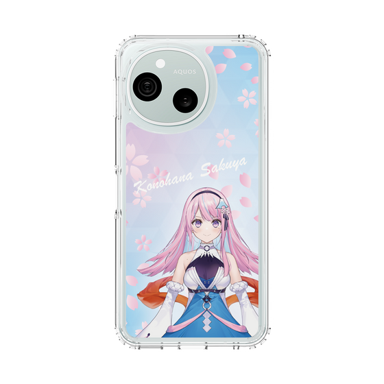 スリムプロテクションケース［ 木乃華サクヤ​ - イラスト - Light blue ］