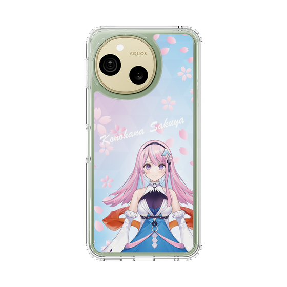 スリムプロテクションケース［ 木乃華サクヤ​ - イラスト - Light blue ］