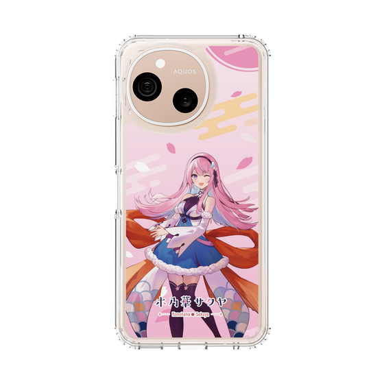 スリムプロテクションケース［ 木乃華サクヤ​ - イラスト - Pink ］