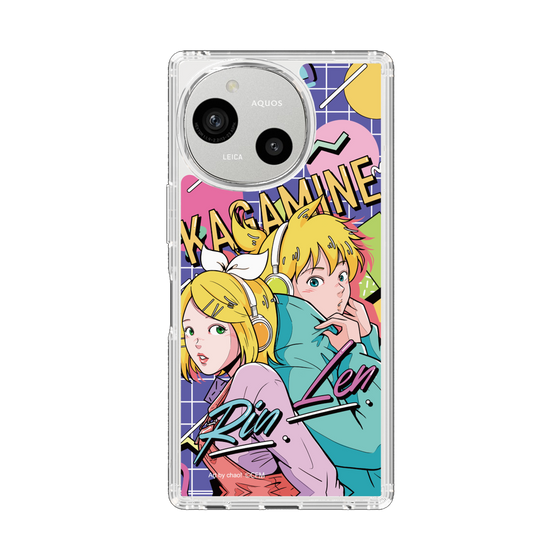 スリムプロテクションケース［ 初音ミク - 鏡音リン・レン - ポップ ］