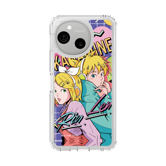 スリムプロテクションケース［ 初音ミク - 鏡音リン・レン - ポップ ］