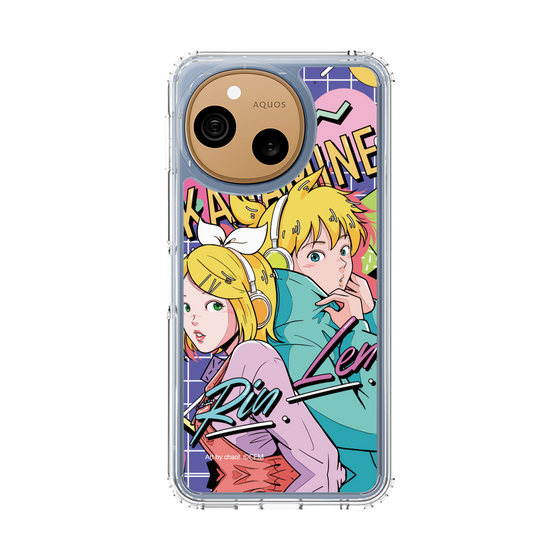 スリムプロテクションケース［ 初音ミク - 鏡音リン・レン - ポップ ］