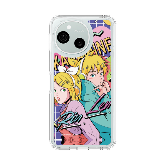 スリムプロテクションケース［ 初音ミク - 鏡音リン・レン - ポップ ］