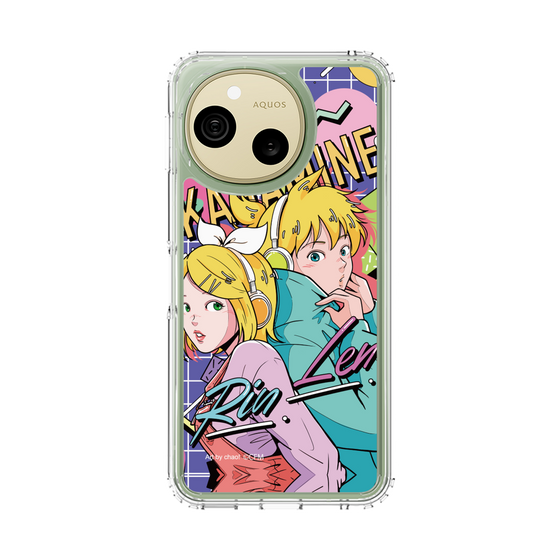 スリムプロテクションケース［ 初音ミク - 鏡音リン・レン - ポップ ］