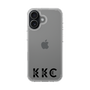 スリムプロテクションケース［ KKC - ロゴ - クリア ］