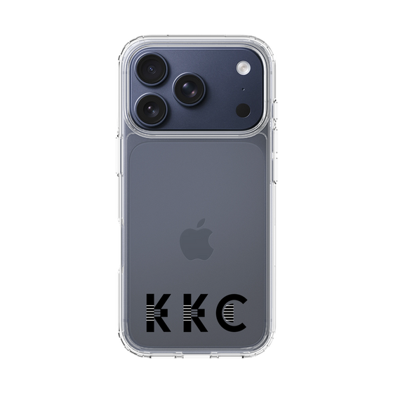 スリムプロテクションケース［ KKC - ロゴ - クリア ］