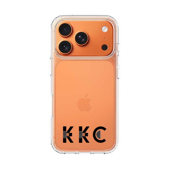 スリムプロテクションケース［ KKC - ロゴ - クリア ］
