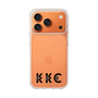 スリムプロテクションケース［ KKC - ロゴ - クリア ］