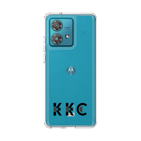 スリムプロテクションケース［ KKC - ロゴ - クリア ］