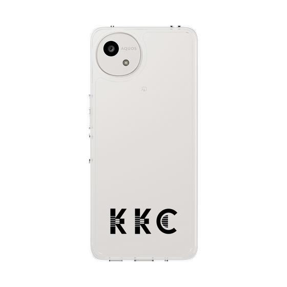スリムプロテクションケース［ KKC - ロゴ - クリア ］