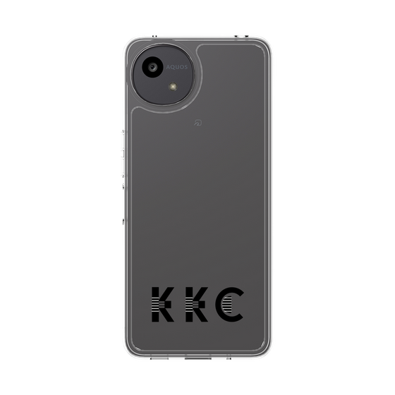 スリムプロテクションケース［ KKC - ロゴ - クリア ］