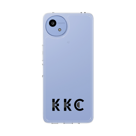 スリムプロテクションケース［ KKC - ロゴ - クリア ］