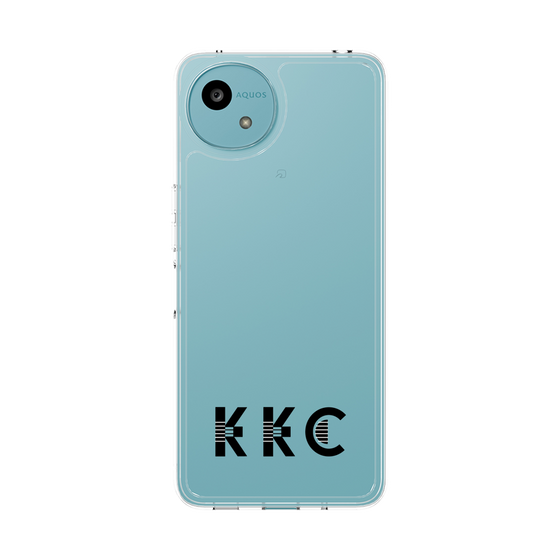 スリムプロテクションケース［ KKC - ロゴ - クリア ］