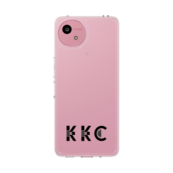 スリムプロテクションケース［ KKC - ロゴ - クリア ］