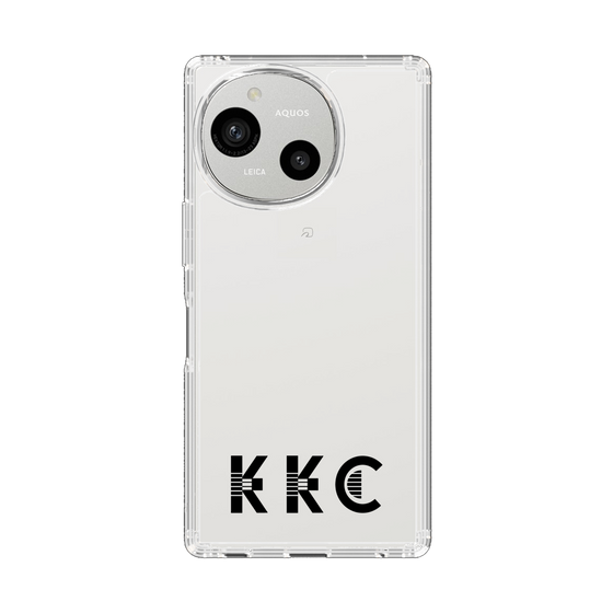 スリムプロテクションケース［ KKC - ロゴ - クリア ］