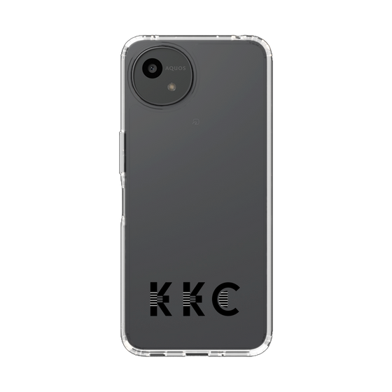 スリムプロテクションケース［ KKC - ロゴ - クリア ］