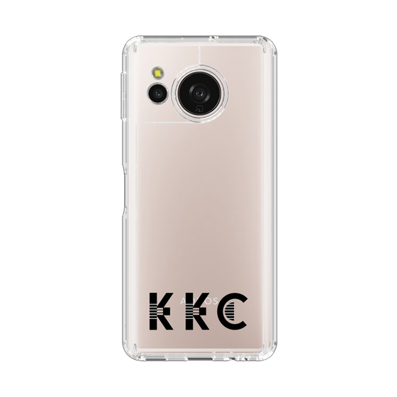 スリムプロテクションケース［ KKC - ロゴ - クリア ］