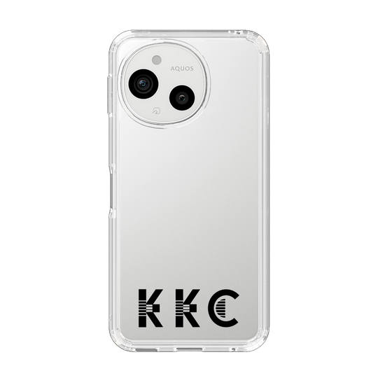 スリムプロテクションケース［ KKC - ロゴ - クリア ］
