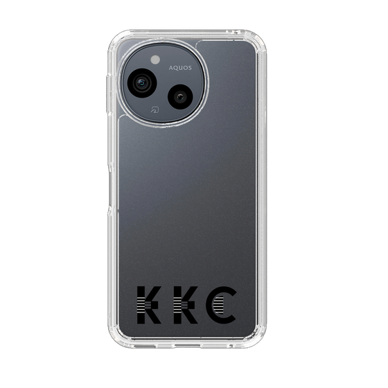 スリムプロテクションケース［ KKC - ロゴ - クリア ］