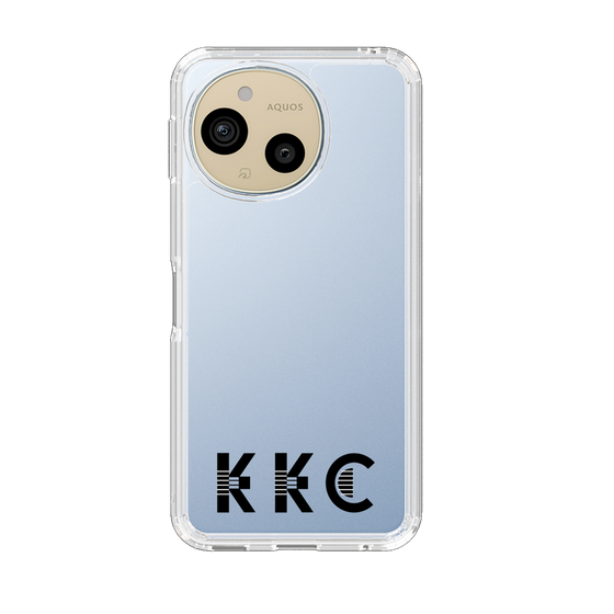 スリムプロテクションケース［ KKC - ロゴ - クリア ］