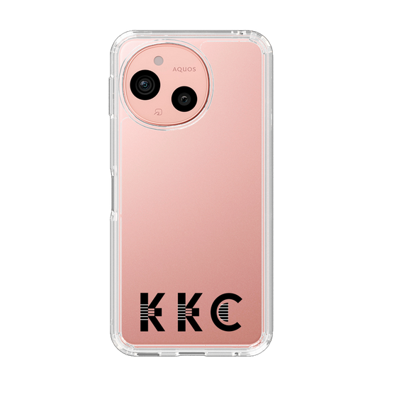 スリムプロテクションケース［ KKC - ロゴ - クリア ］