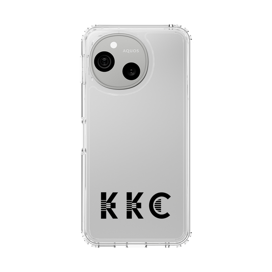 スリムプロテクションケース［ KKC - ロゴ - クリア ］