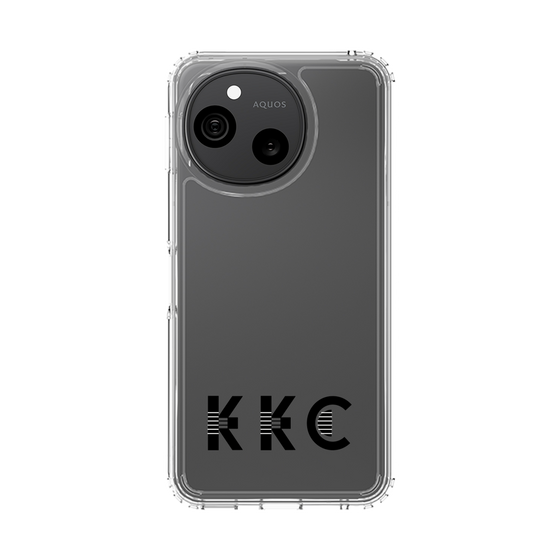 スリムプロテクションケース［ KKC - ロゴ - クリア ］