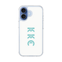 スリムプロテクションケース［ KKC - ロゴ - ホワイト ］
