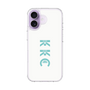 スリムプロテクションケース［ KKC - ロゴ - ホワイト ］
