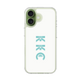 スリムプロテクションケース［ KKC - ロゴ - ホワイト ］