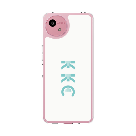 スリムプロテクションケース［ KKC - ロゴ - ホワイト ］