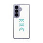 スリムプロテクションケース［ KKC - ロゴ - ホワイト ］