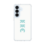 スリムプロテクションケース［ KKC - ロゴ - ホワイト ］